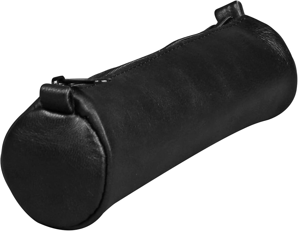 Thumbnail 4 de Clairefontaine 77031C Collection Nomaddict — Trousse ronde en cuir d’agneau noir, 22 cm Ø