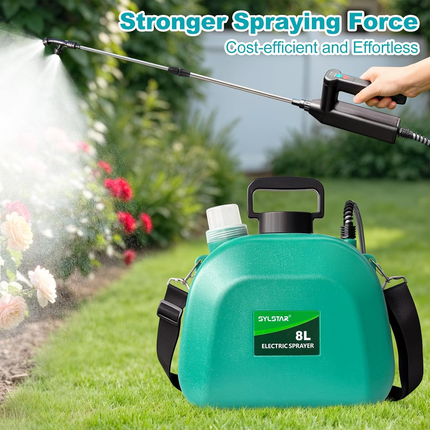 Thumbnail 6 de SYLSTAR 8L battery garden sprayer, 7.4V