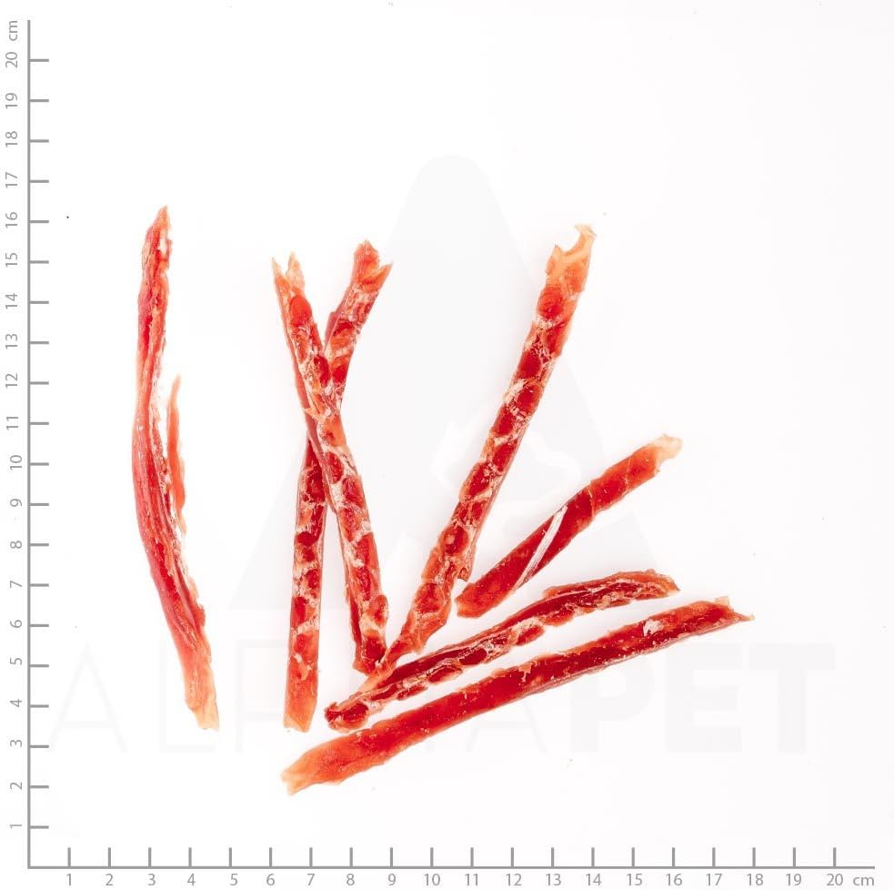 Detalle 2 de Wildes Land eendenmagret in stroken: snack met 93% eend, 70 g