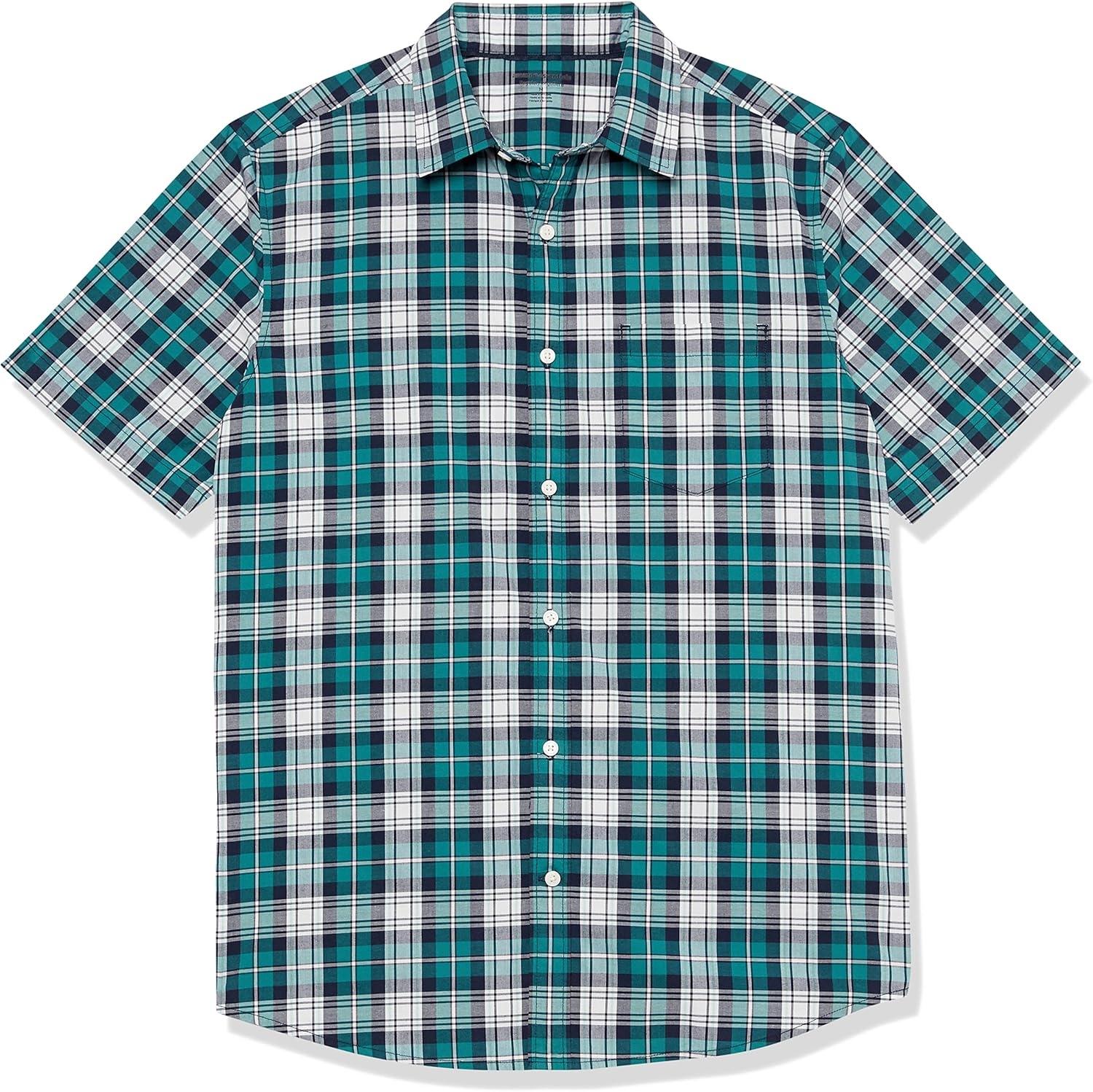 Thumbnail 5 de Amazon Essentials men’s short-sleeve stretch poplin shirt (Big & Tall)