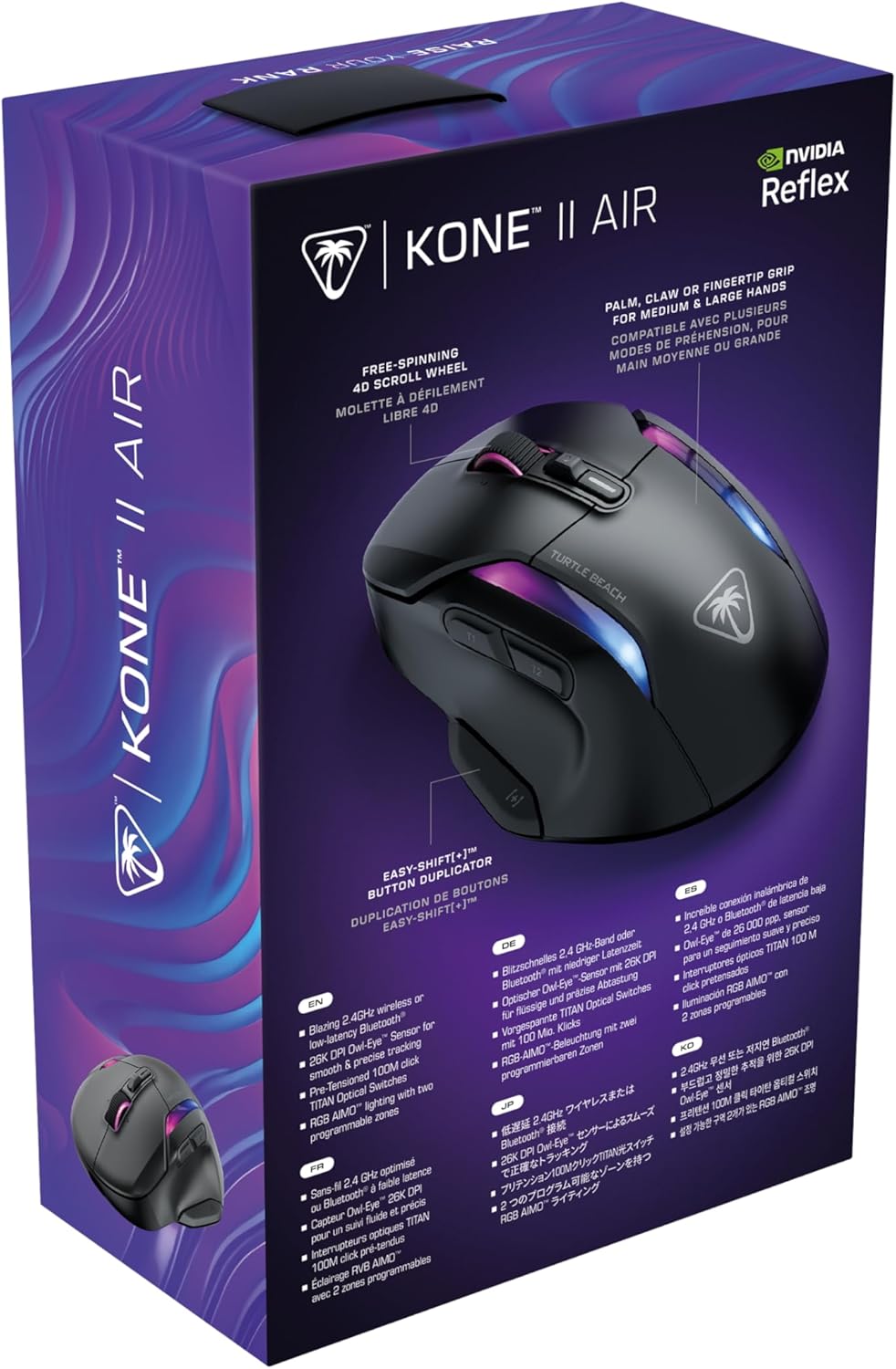 Thumbnail 13 de Turtle Beach Kone II Air - Ratón ergonómico inalámbrico