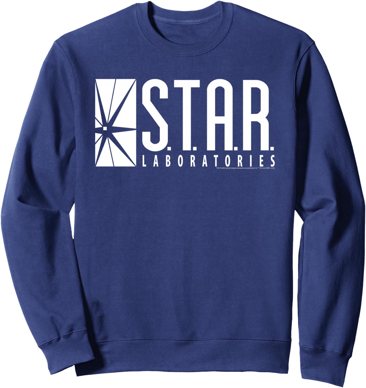 Detalle de Sweatshirt Flash Star Labs blanc 241 g