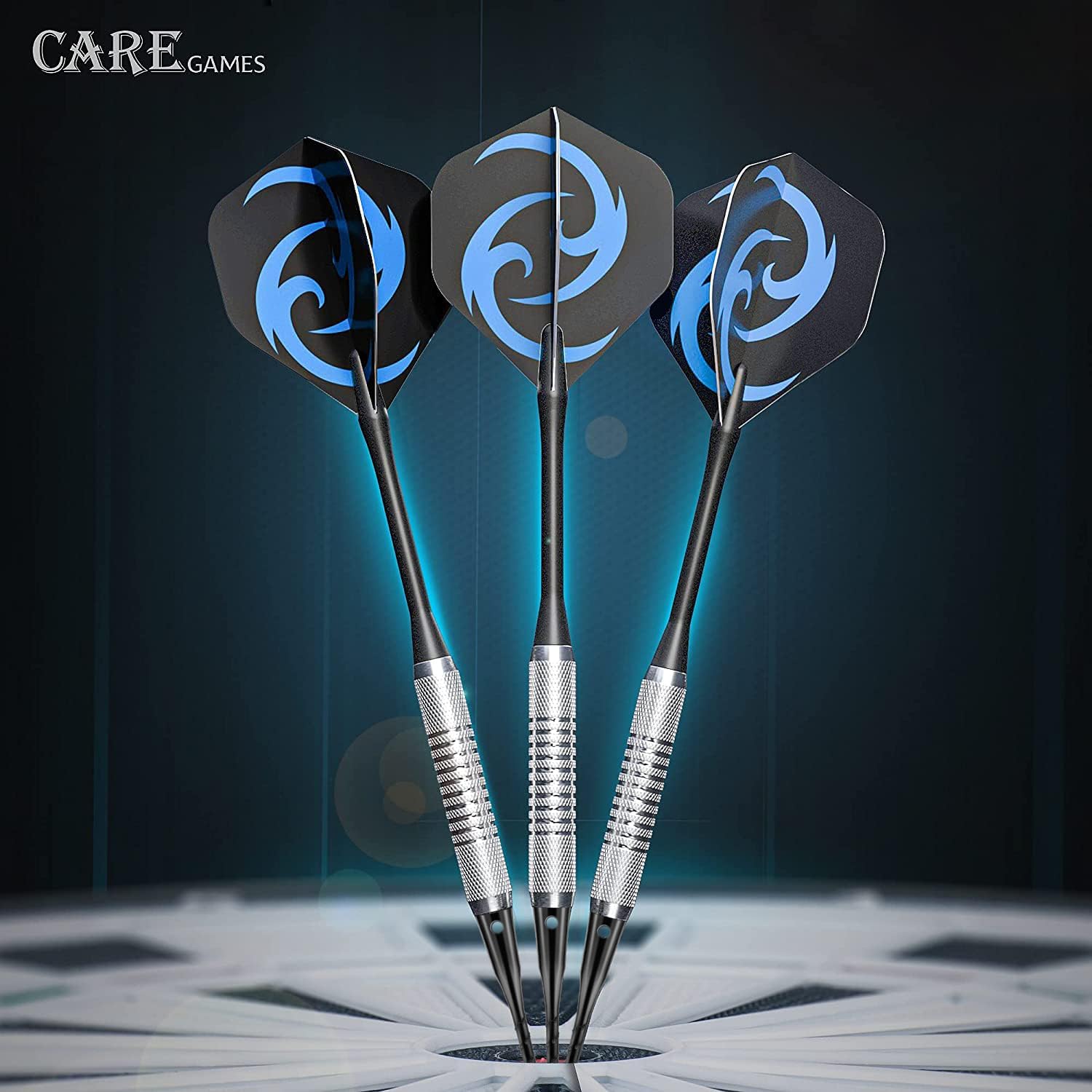 Thumbnail 3 de CareGames 12-teilige Softdart-Set (16 g) mit PVC-Schäften und 24 Ersatzspitzen