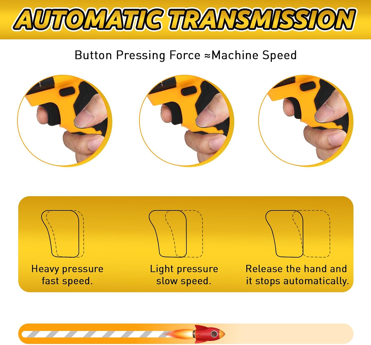 Thumbnail 6 de Daspom For Aluminum & Steel Rivets Cordless Rivet Gun, Brushless, 3 Sizes