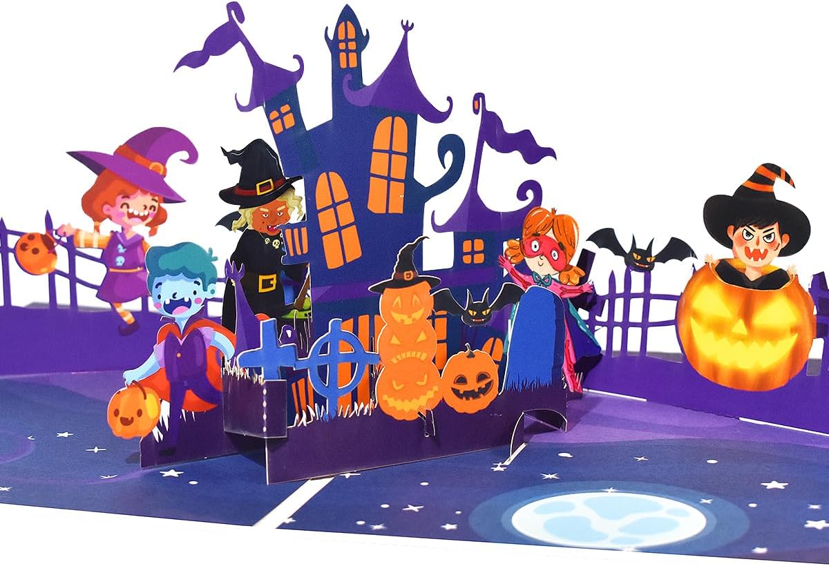 Thumbnail 6 de CNLITIHEKA Halloween pop-up card