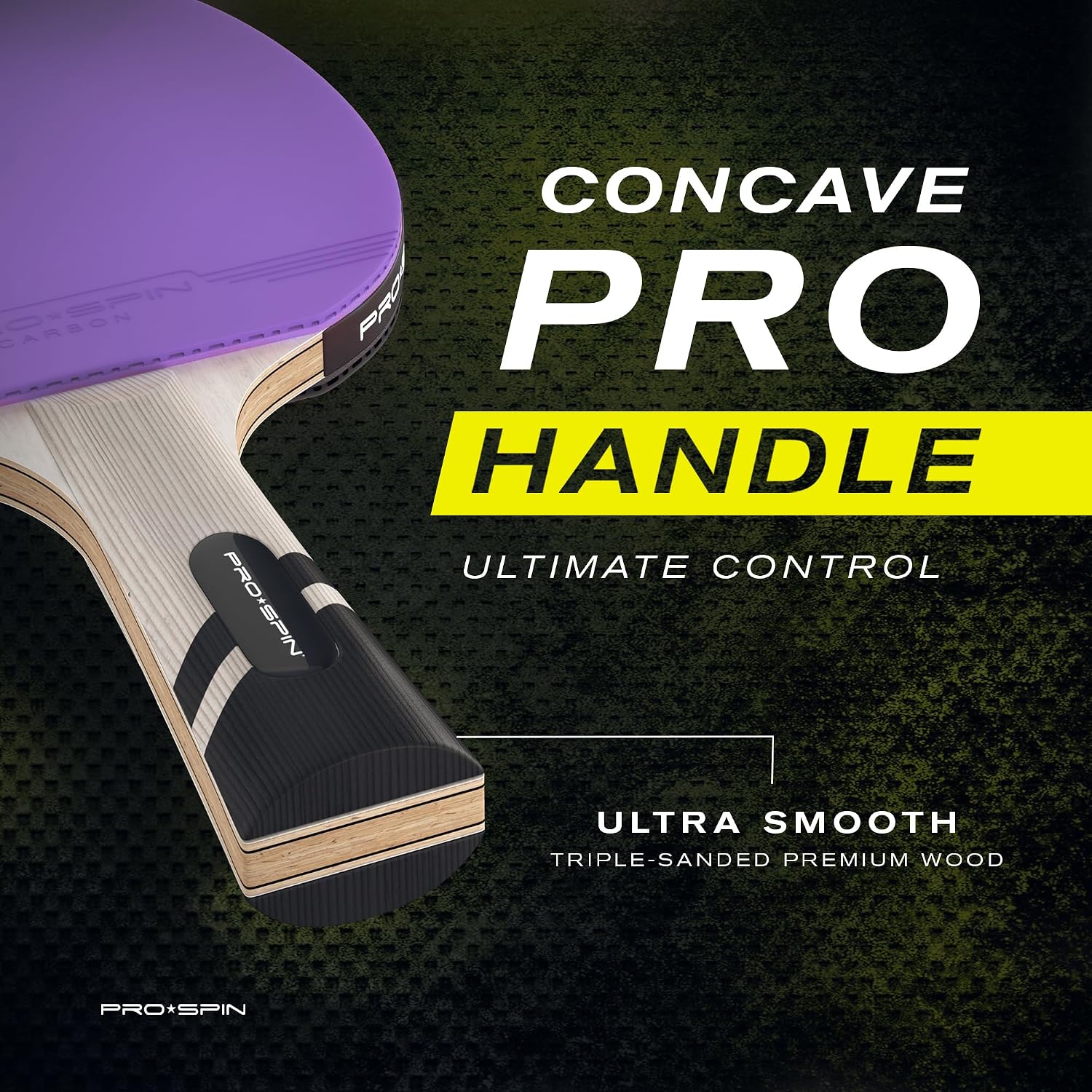 Thumbnail 5 de PRO-SPIN Ping Pong Bats 7-Ply Carbon 2.0mm
