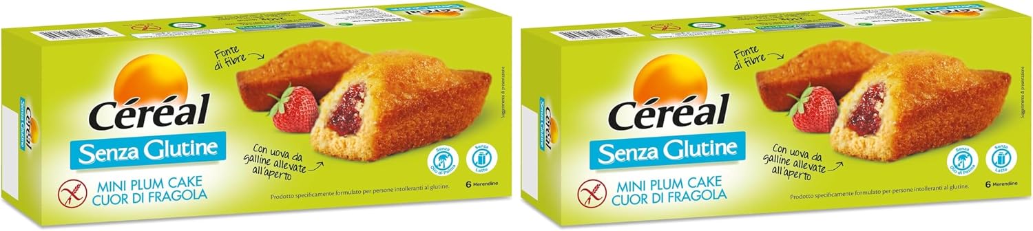Detalle de Céréal BuoniSenza Tortine al Limone 160 g – Merenda pronta senza glutine e lattosio