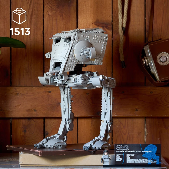 Detalle 2 de LEGO Star Wars AT-ST Kampfläufer 75417 – eindrucksvolle Schlachtfeld-Darstellung