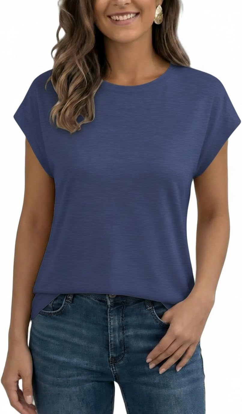 Detalle 2 de AirMood T-shirt d’été décontracté pour femme – Coupe ample