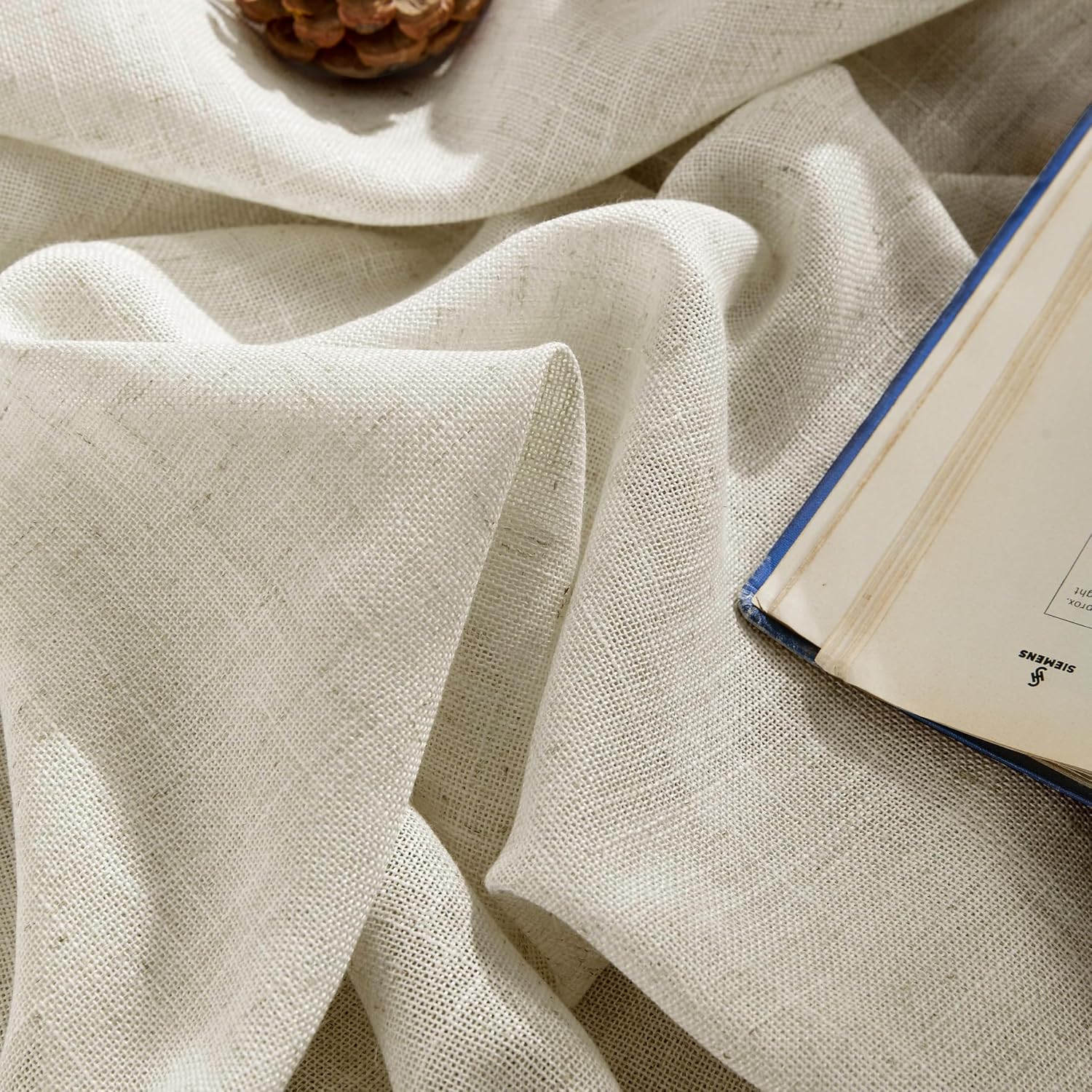Detalle de Joydeco Linen Curtains 84-Inch