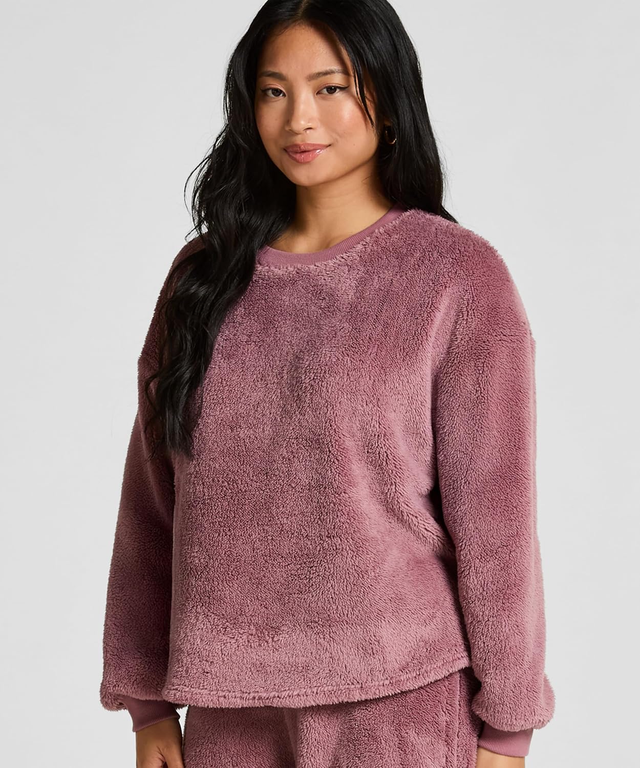 Thumbnail 2 de Hunkemöller Langärmeliges Fluffy-Fleece-Top