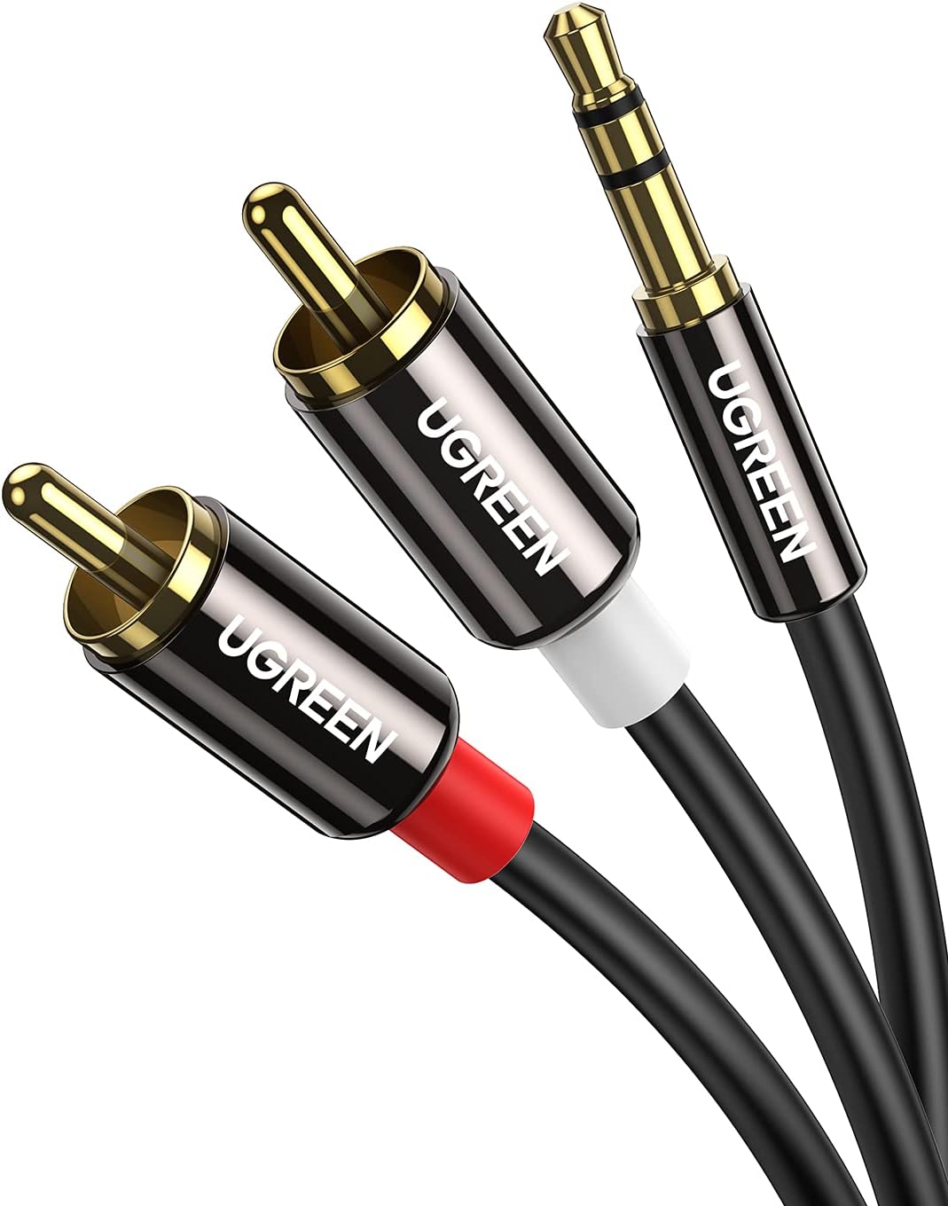 Detalle de UGREEN RCA to 3.5mm Cable 3M