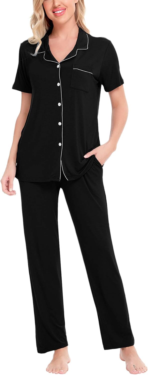 Detalle de SWOMOG Women Pajama Set 2-Piece 🌙