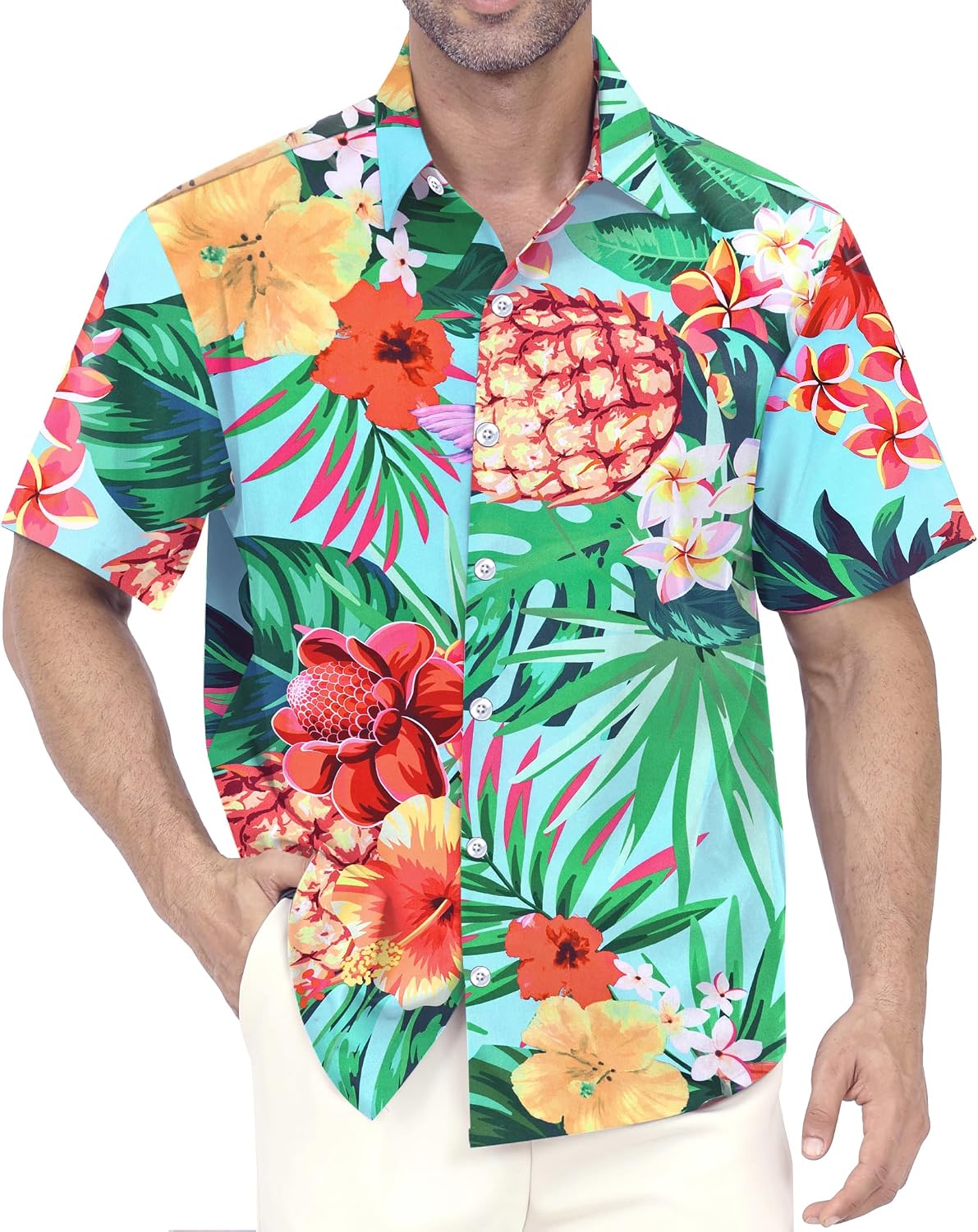 Detalle de Gavliuu Hawaiihemd 6 Größen