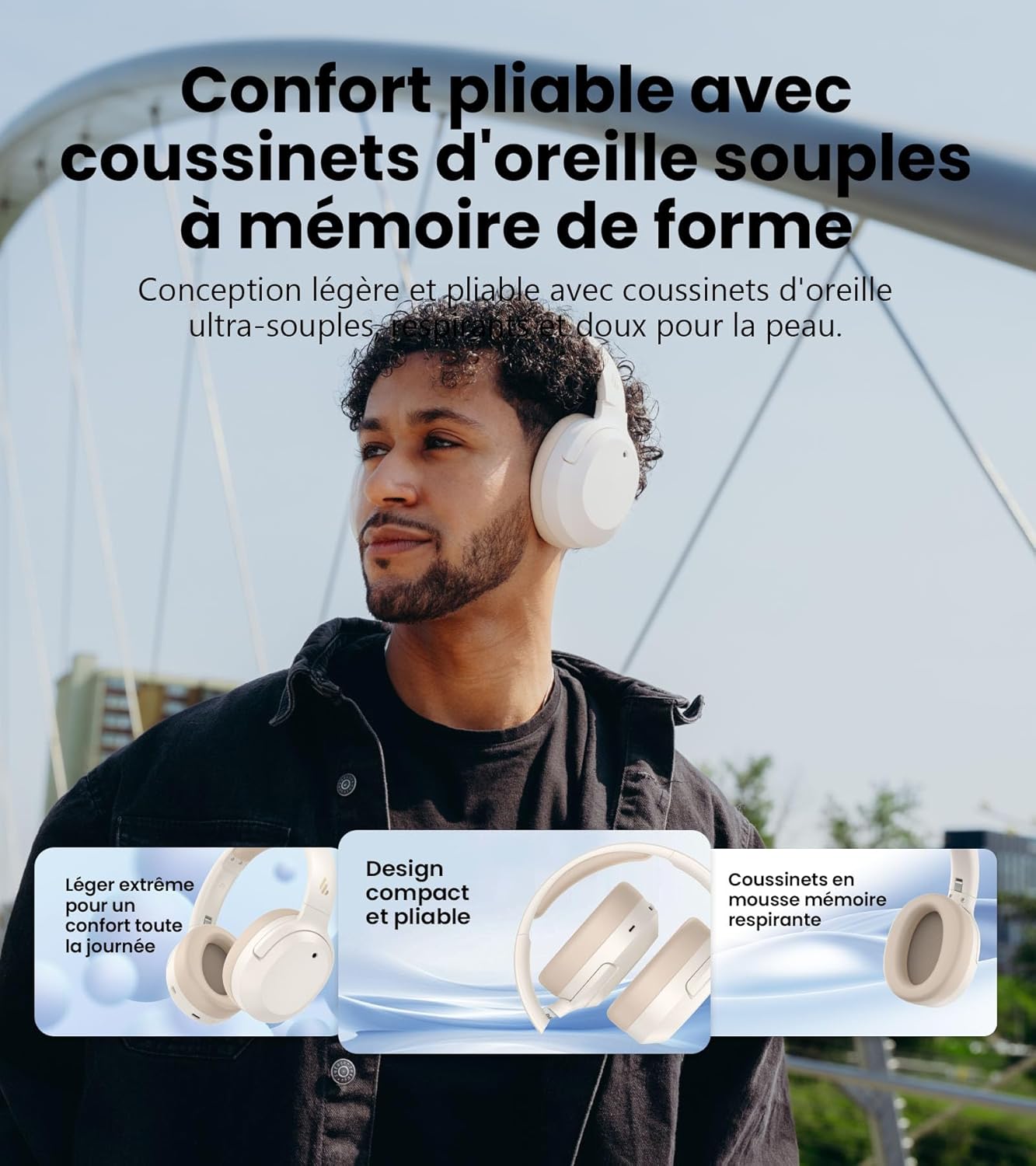 Thumbnail 6 de Edifier W820NB Plus Gen 2 Casque ANC 88h