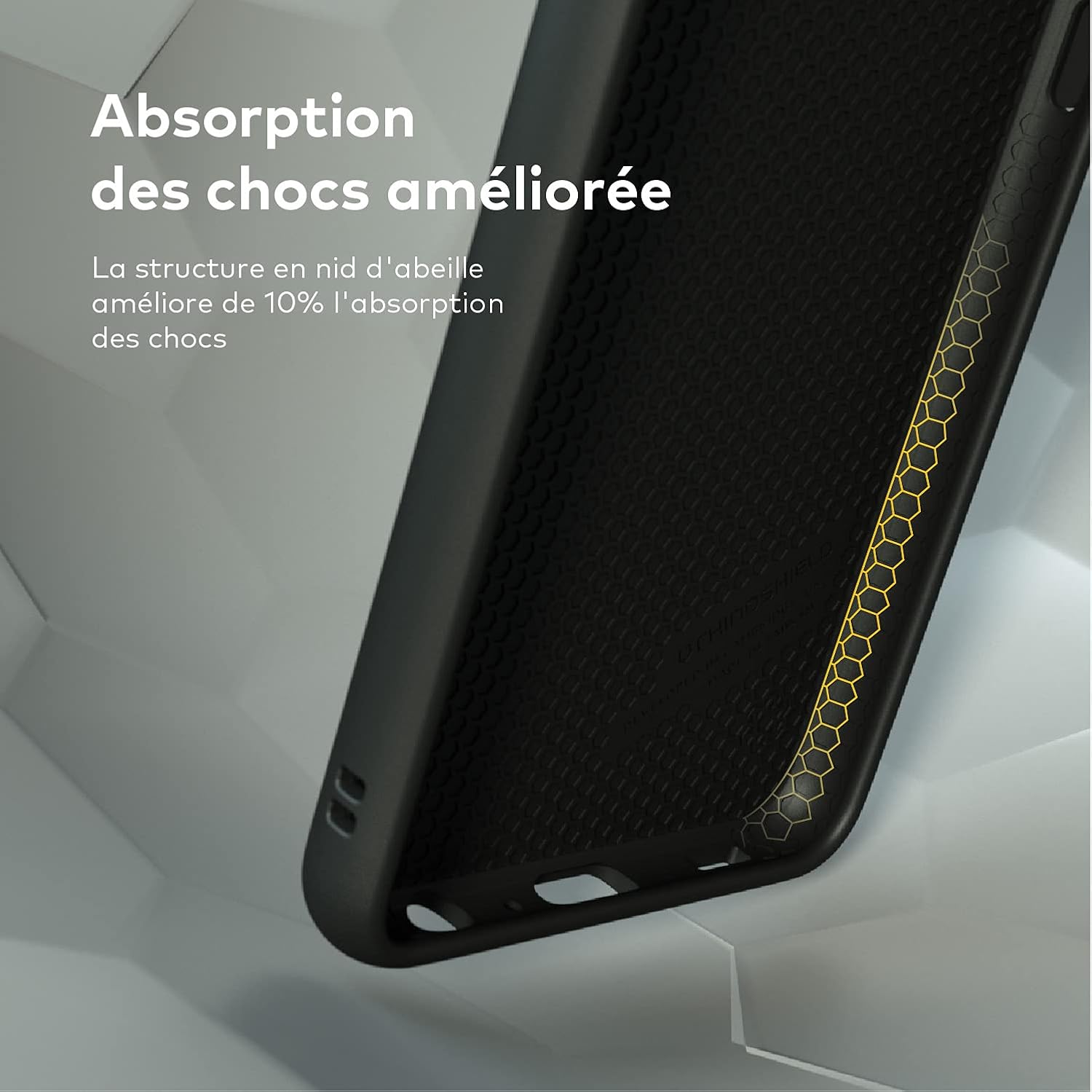 Thumbnail 2 de RhinoShield SolidSuit pour Samsung Galaxy A52 – coque fine en fibre de carbone, protection anti-chocs