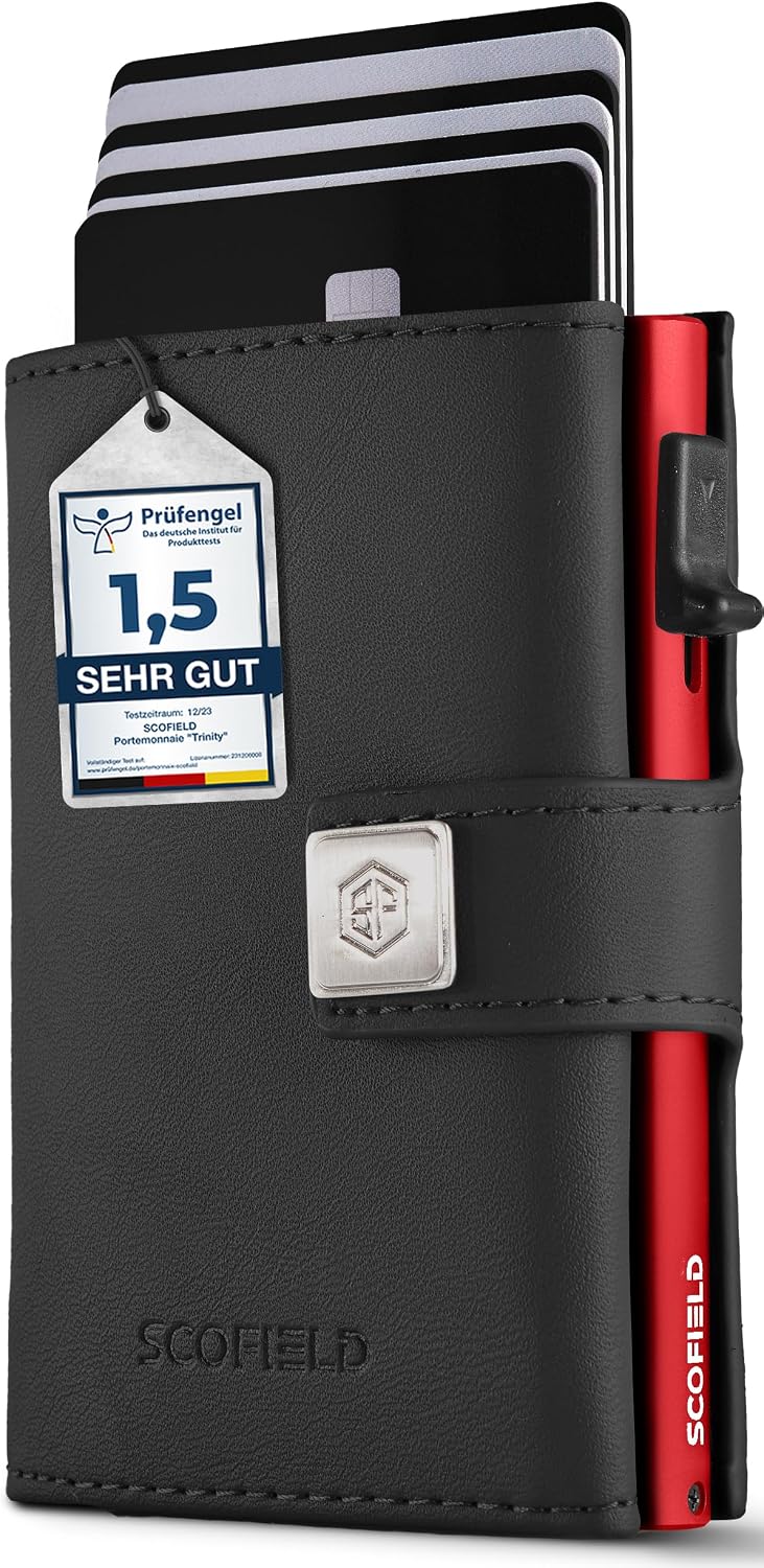 Detalle de Slim Wallet für 12 Karten mit RFID Schutz