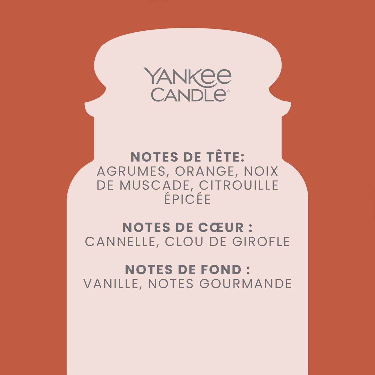 Thumbnail 2 de Yankee Candle Bougie parfumée Grande jarre Citrouille Épicée — 150 heures, qualité premium