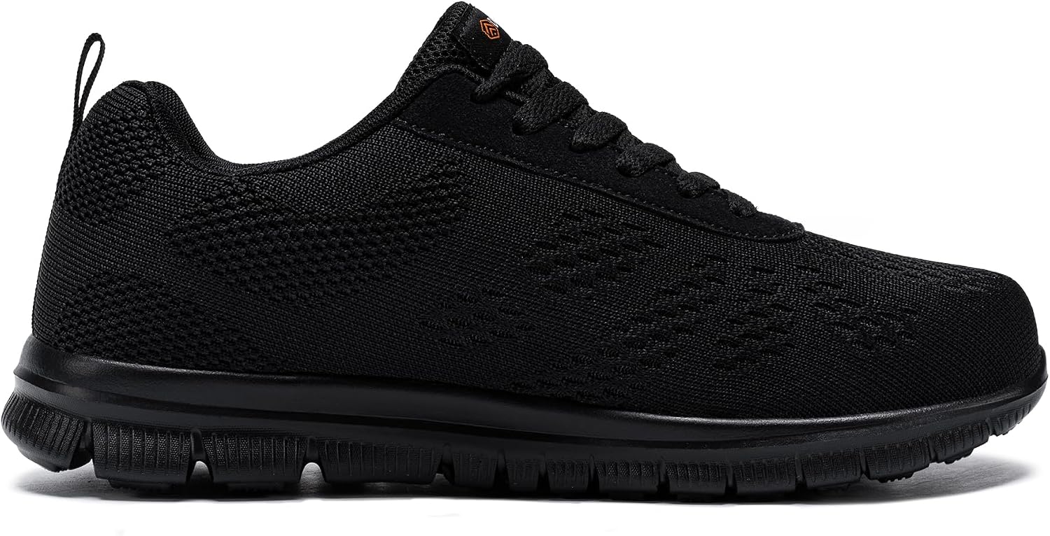 Thumbnail 3 de DYKHMILY Safety Trainers: Light, Breathable Steel Toe Cap Work Shoes