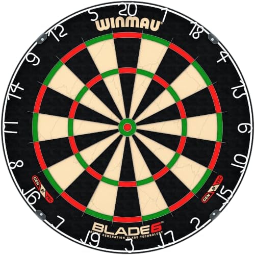 Detalle de WINMAU Darts Blade 6 — Cible de Fléchettes Sisal Professionnelle
