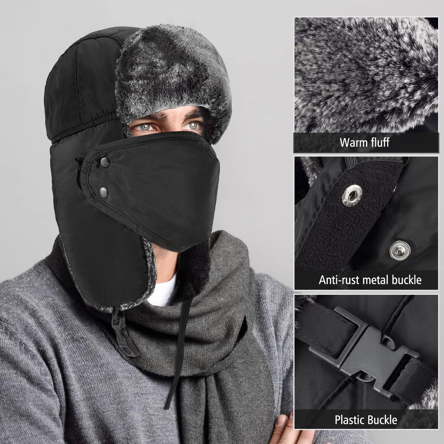 Thumbnail 3 de mysuntown Trapper Ushanka Hat