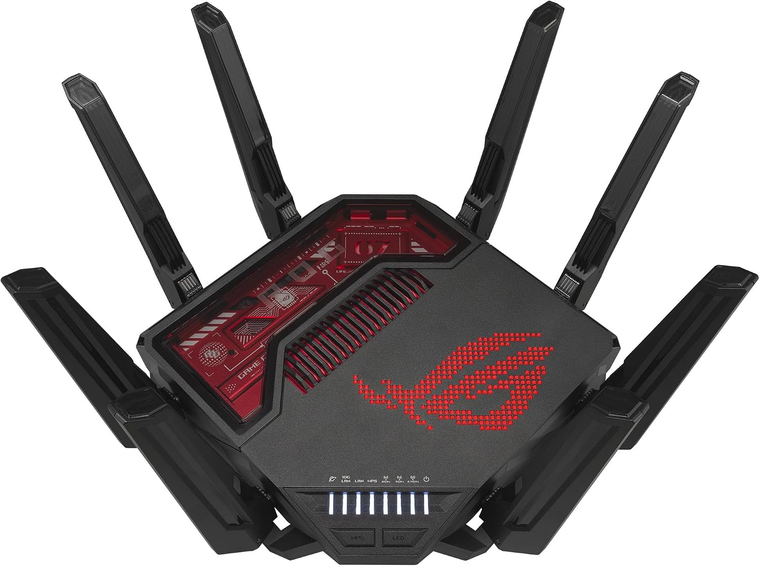 Detalle de ASUS ROG GT-BE19000 routeur gaming Wi-Fi 7 19Gb/s