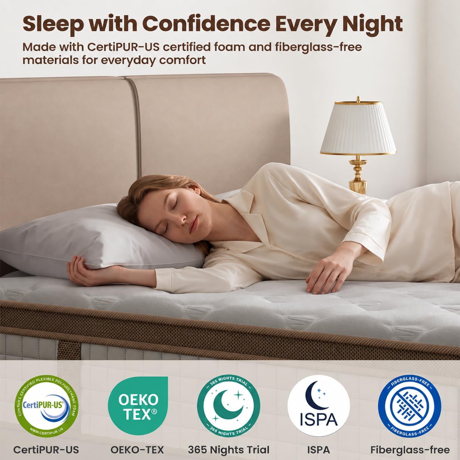 Thumbnail 6 de MOOA Hybrid Mattress, 12-Inch