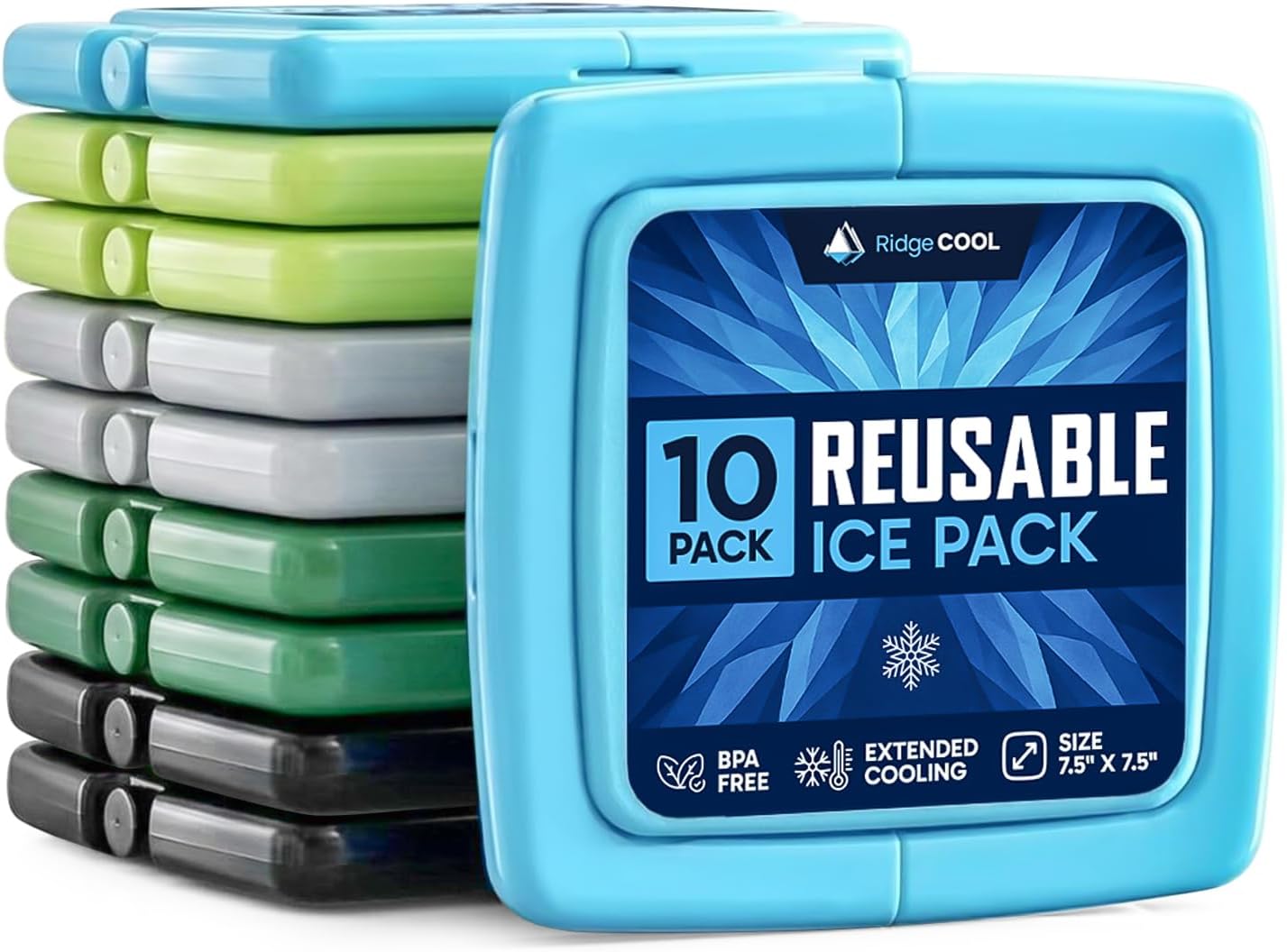 Thumbnail 6 de Reusable Cooler Ice Packs 10.28 x 7.80 inches