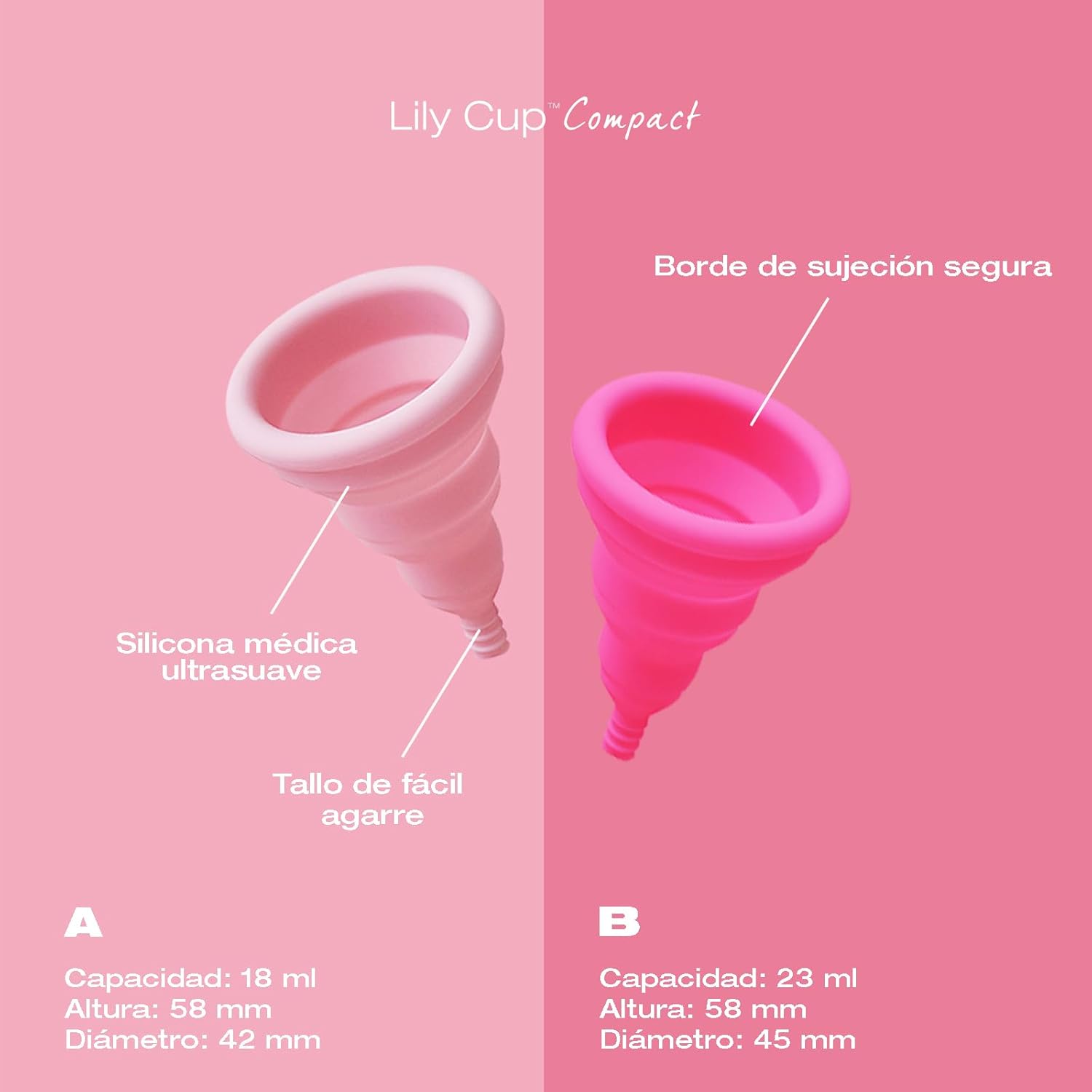 Thumbnail 5 de Intimina - Lily Cup Compact B: Copa Menstrual Plegable