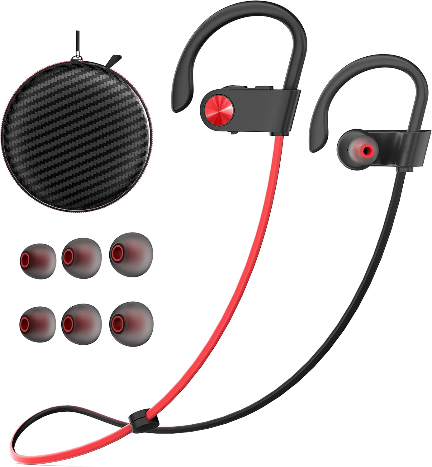 Detalle de Bluetooth Headphones 15‑Hour Wireless Earbuds