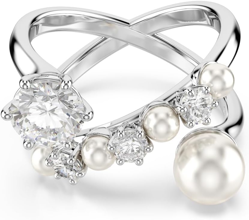 Detalle de Swarovski cocktail ring, US size 5 3/4