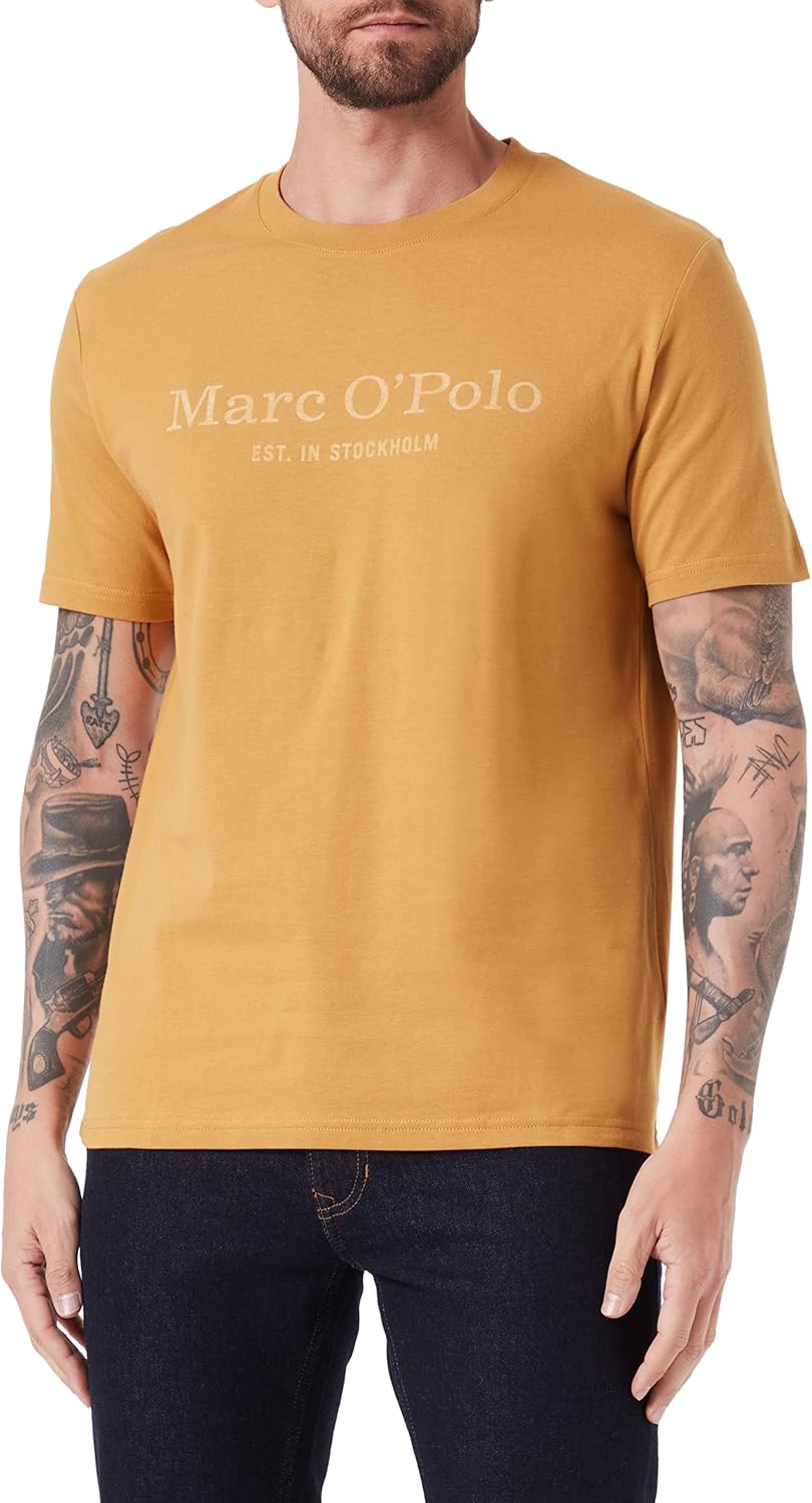 Thumbnail 6 de Marc O’Polo Denim Herren T-Shirt aus Bio-Baumwolle mit Rundhalsausschnitt