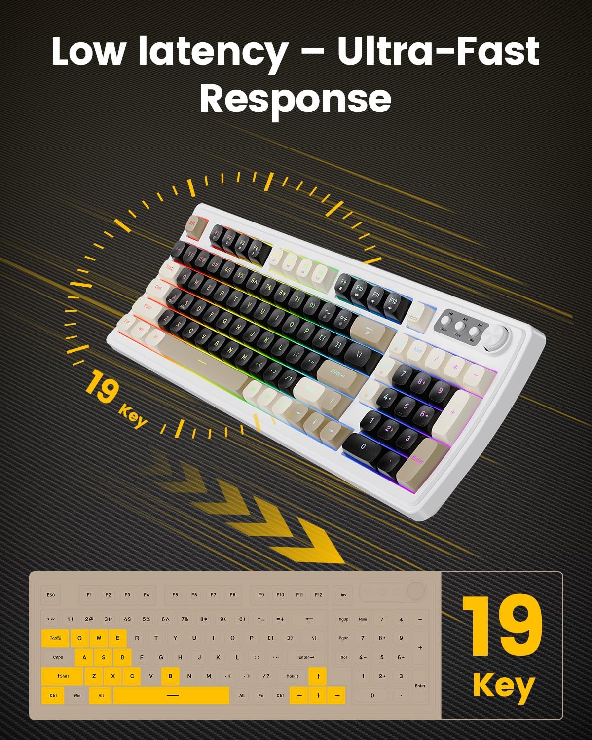 Thumbnail 4 de SABLUTE Wired Gaming Keyboard and Mouse