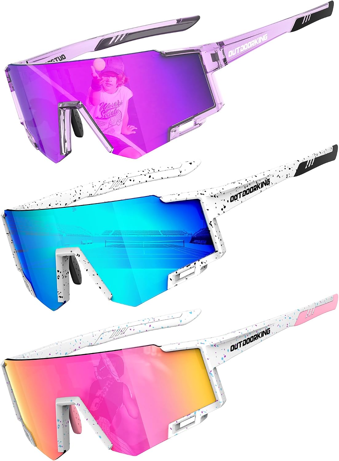 Detalle de NSSIW Kids Sunglasses 3-Pack