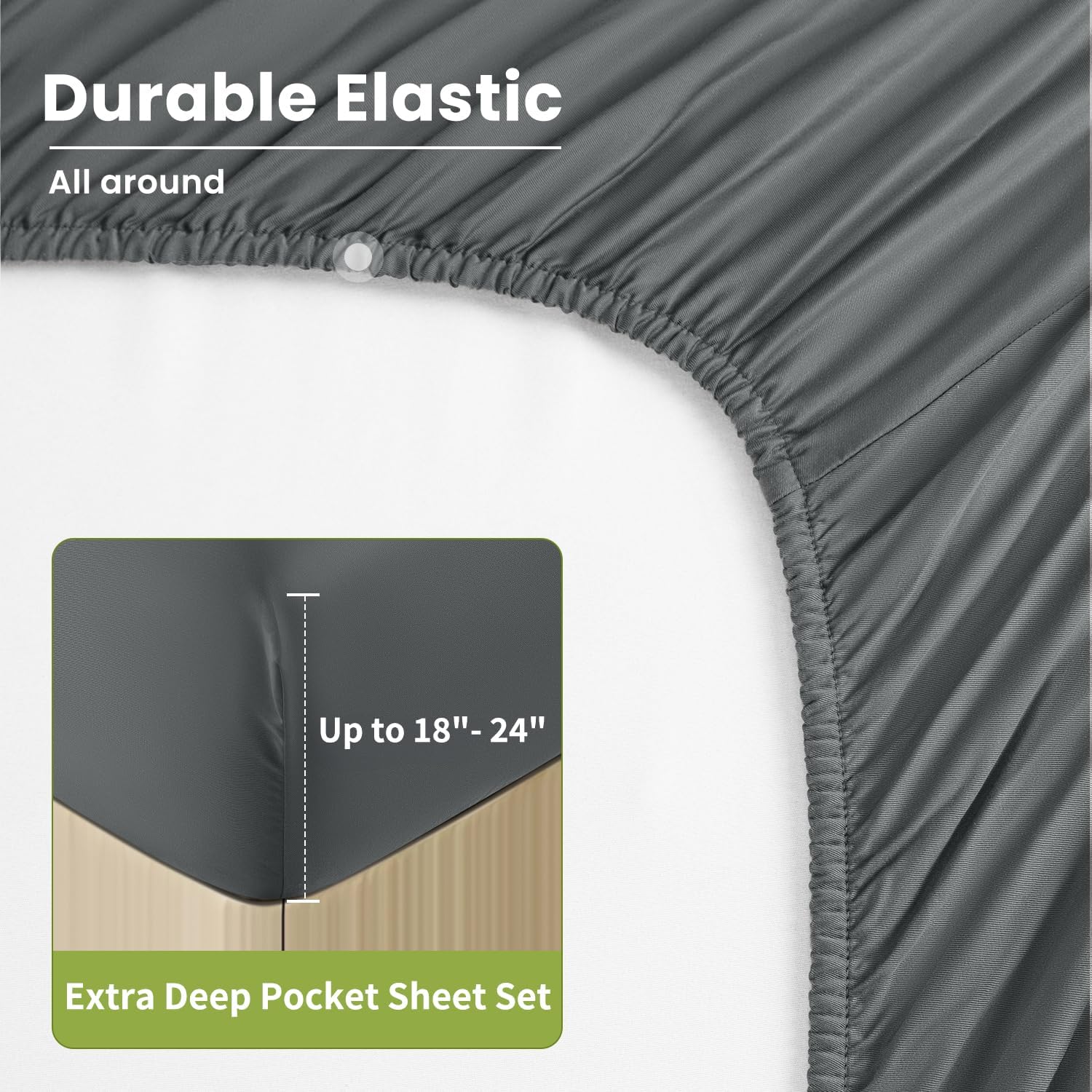 Thumbnail 6 de Shilucheng Bamboo-Derived Rayon Sheets, Queen