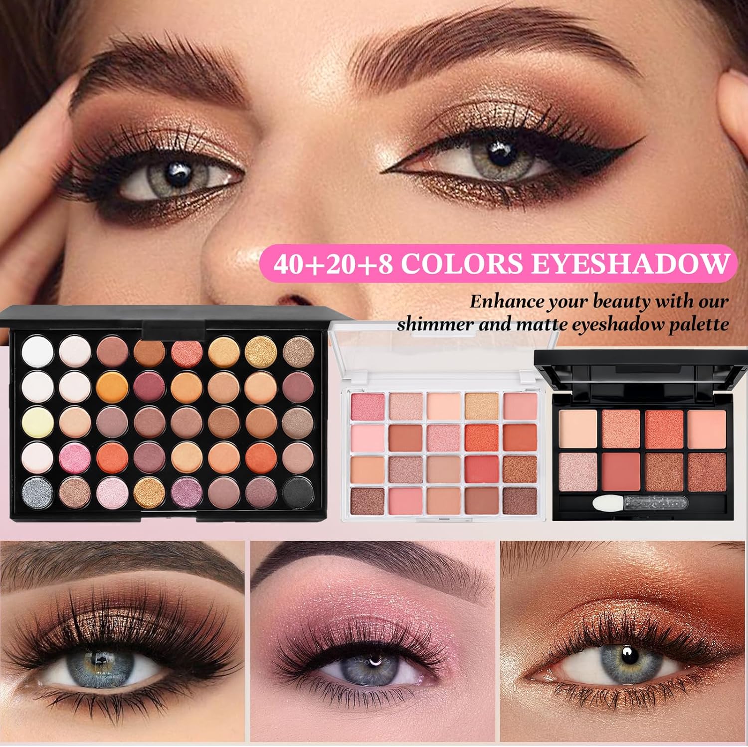 Detalle 2 de Coffret Maquillage Femme – Kit complet, cadeau indispensable pour un look soigné