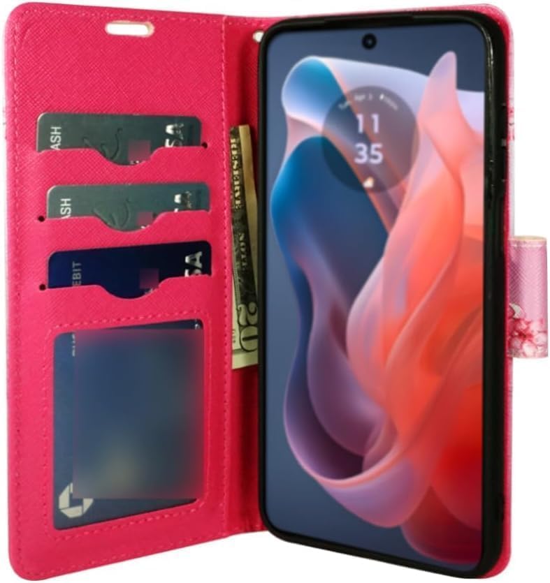 Detalle de Zase Wallet Phone Case in PU Leather