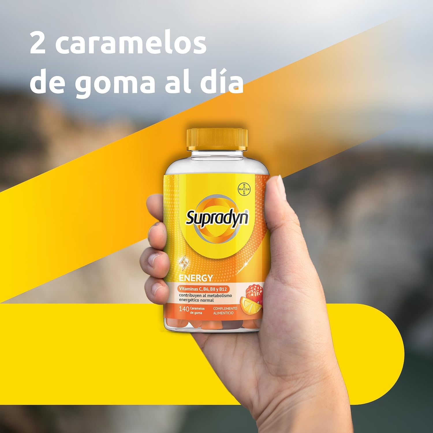 Detalle 2 de Supradyn Energy Gummies 140 unidades multivitamínico