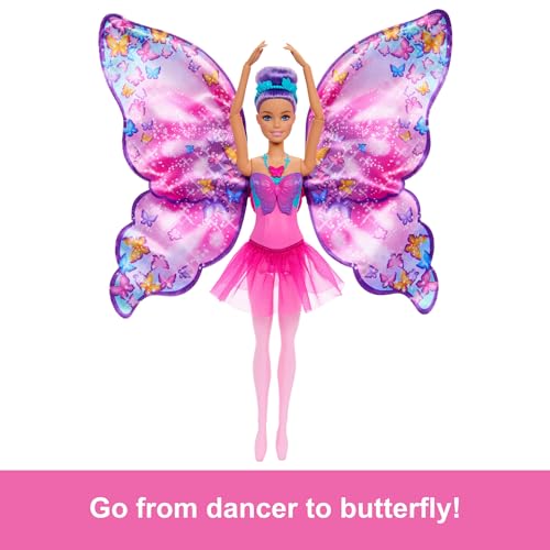 Thumbnail 4 de Barbie Dance and Flutter 2-In-1 Doll