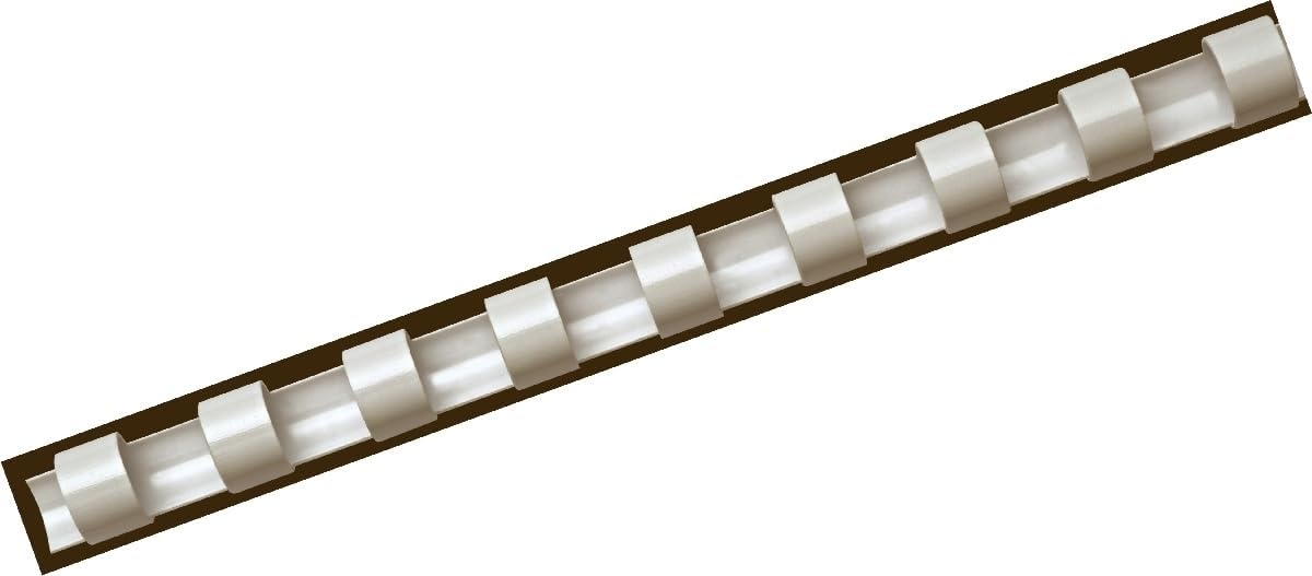 Detalle 2 de Fellowes 5332302 : Pack de 25 anneaux plastiques 16 mm Noir