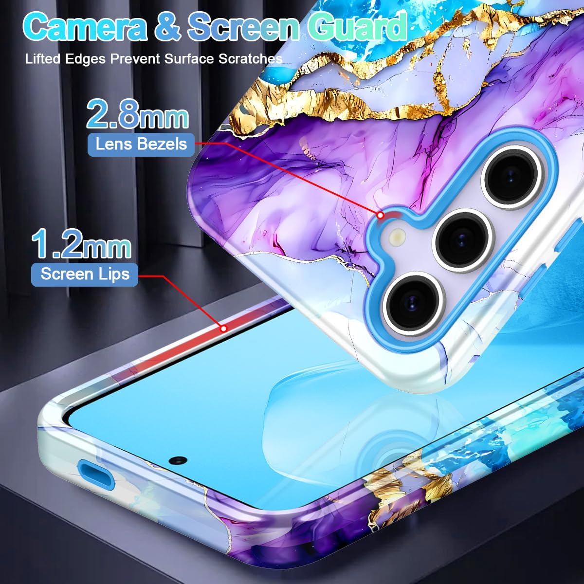 Thumbnail 6 de Casetego Galaxy S25 FE Case Marble