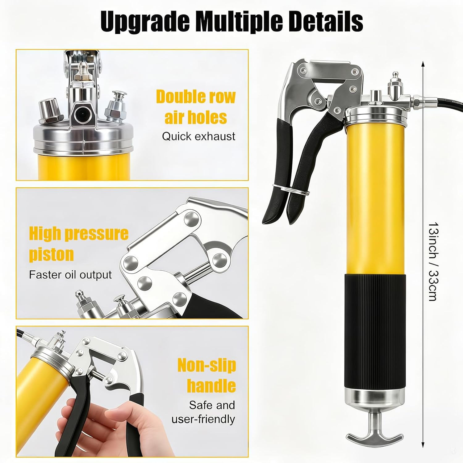 Detalle de Grease gun kit 8000 PSI
