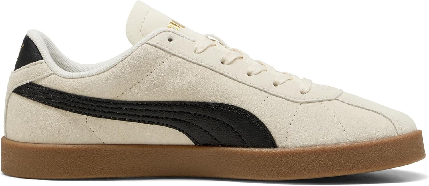 Detalle 2 de PUMA Club II – Sneaker mit beschichtetem Leder und Fußball-Designnähten