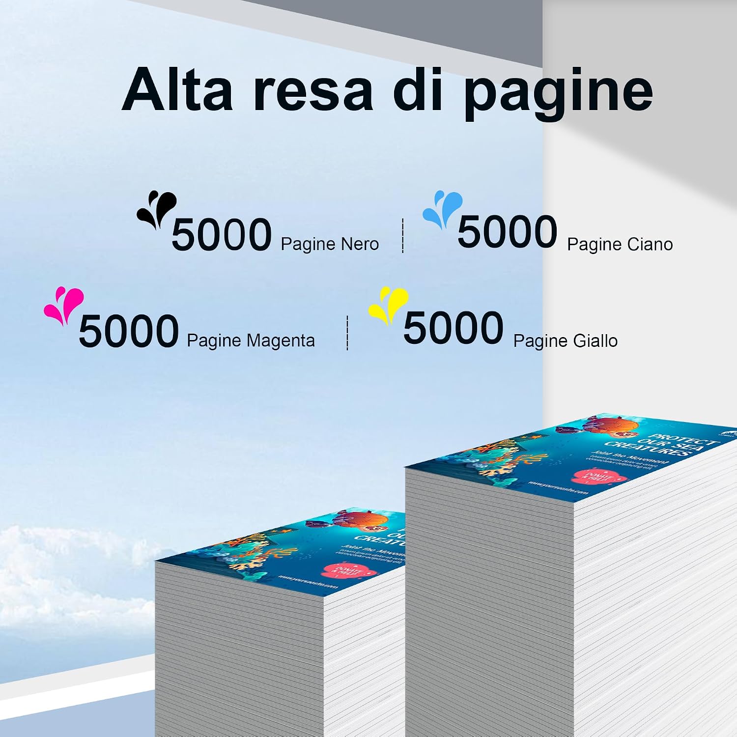Detalle de Uiprint T9451-T9454 cartucce inkjet 4-pack
