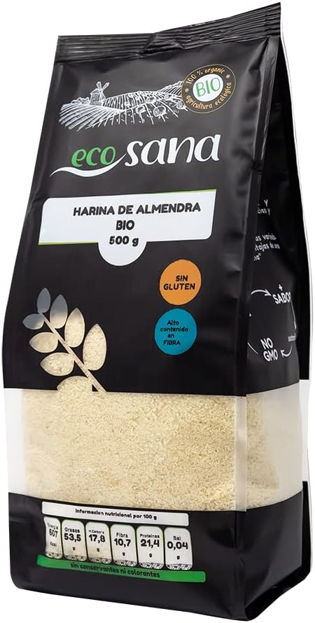 Detalle de Ecosana HARINA ARROZ INTEGRAL 500 g 🌾