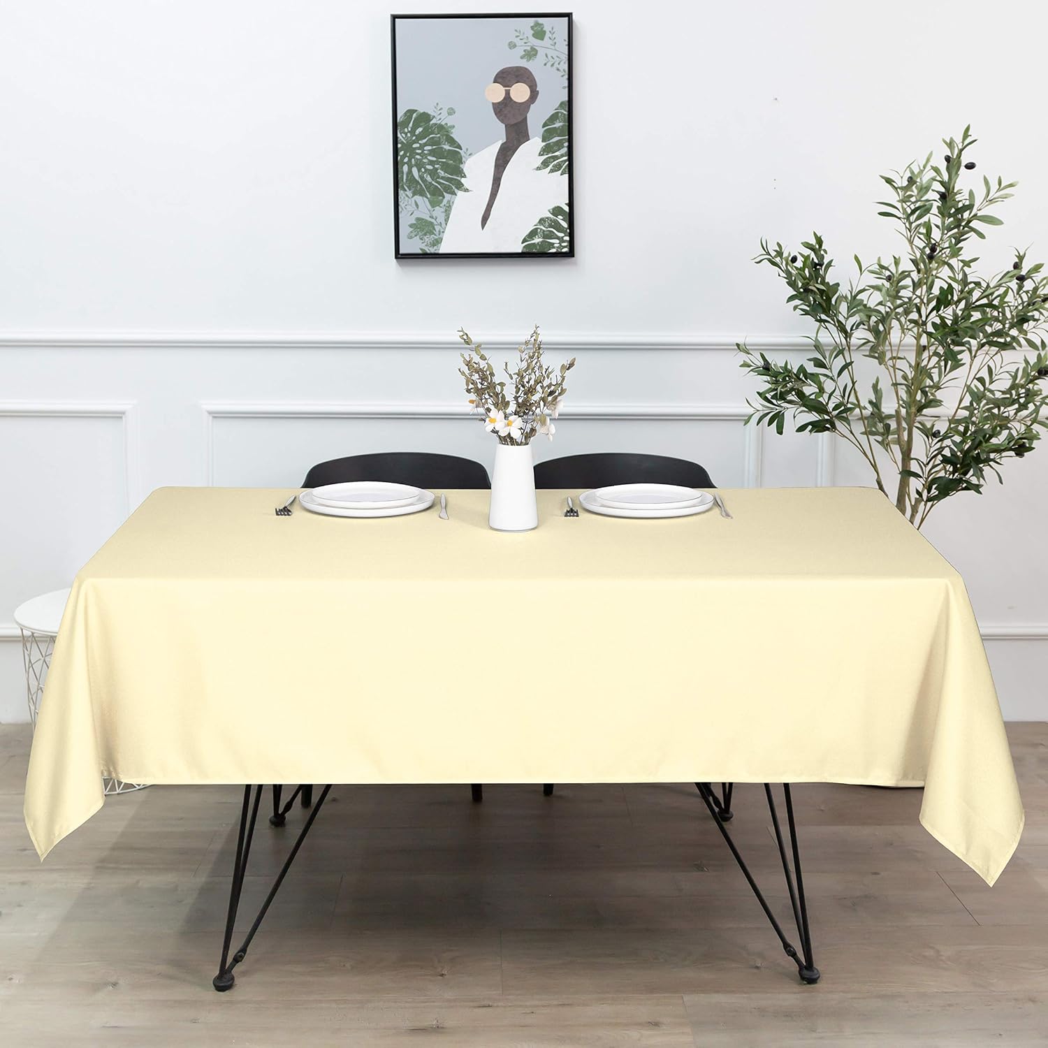 Detalle de Sancua Square Tablecloth, 54 x 54 Inch