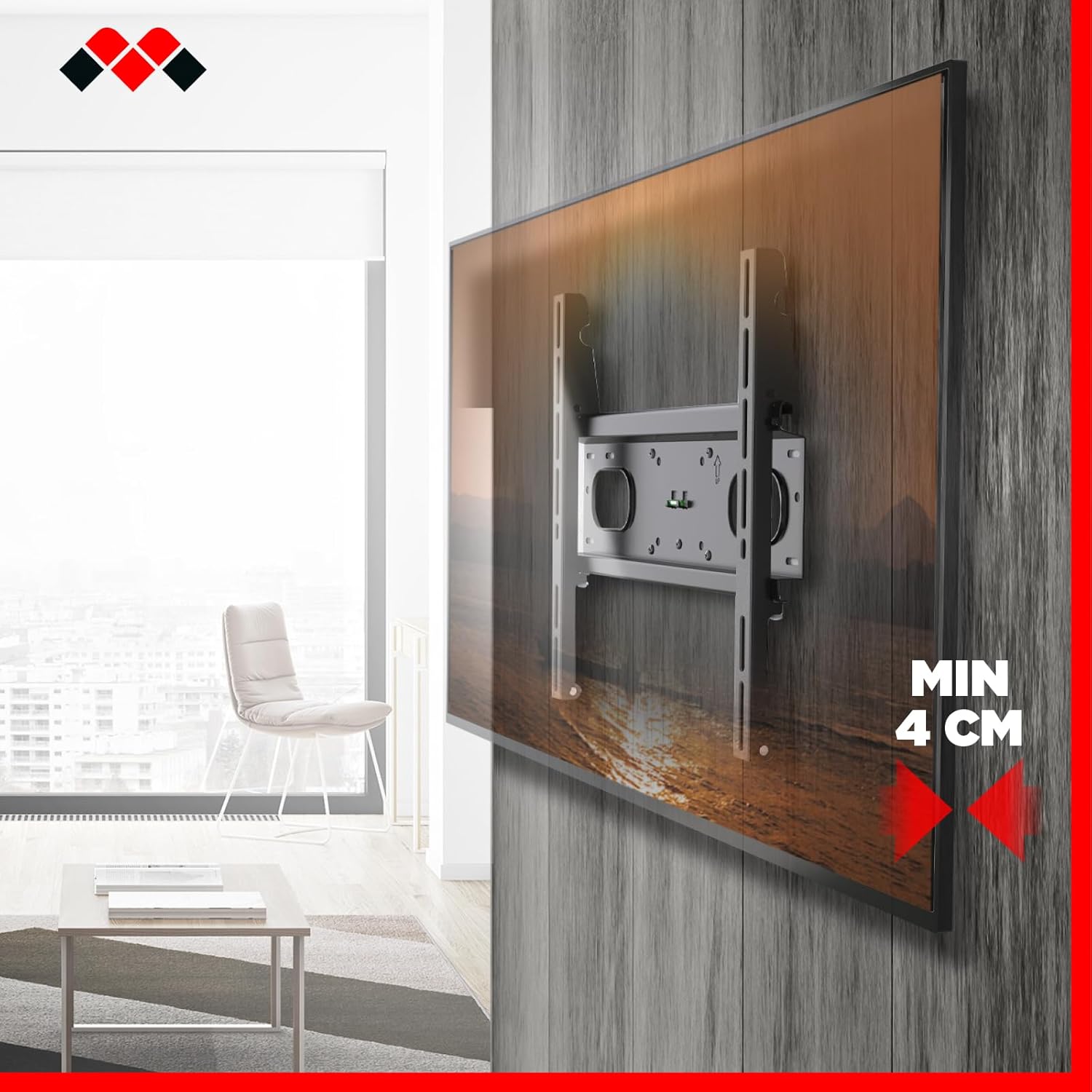 Thumbnail 4 de Supporto TV Meliconi SPACE SYSTEM 85" 📺