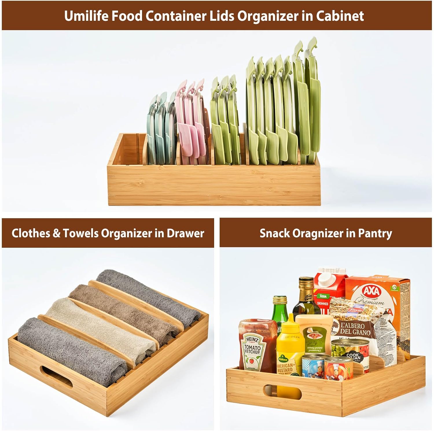 Thumbnail 5 de Umilife Kitchen Organizer with Adjustable Dividers