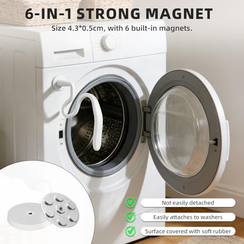 Thumbnail 5 de GHWMYD Magnetischer Flusenbehälter 19x9x26,5 cm – Ordnung in der Waschküche