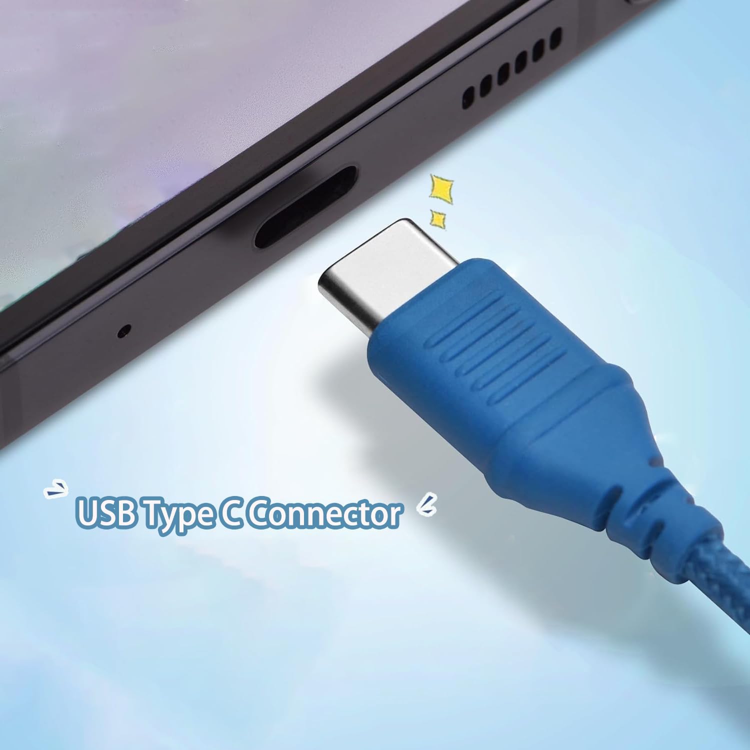Detalle de Bywulanda Kinder-Kopfhörer mit LED-Lichtern und USB Typ-C – Lautstärkebegrenzung, Mikrofon